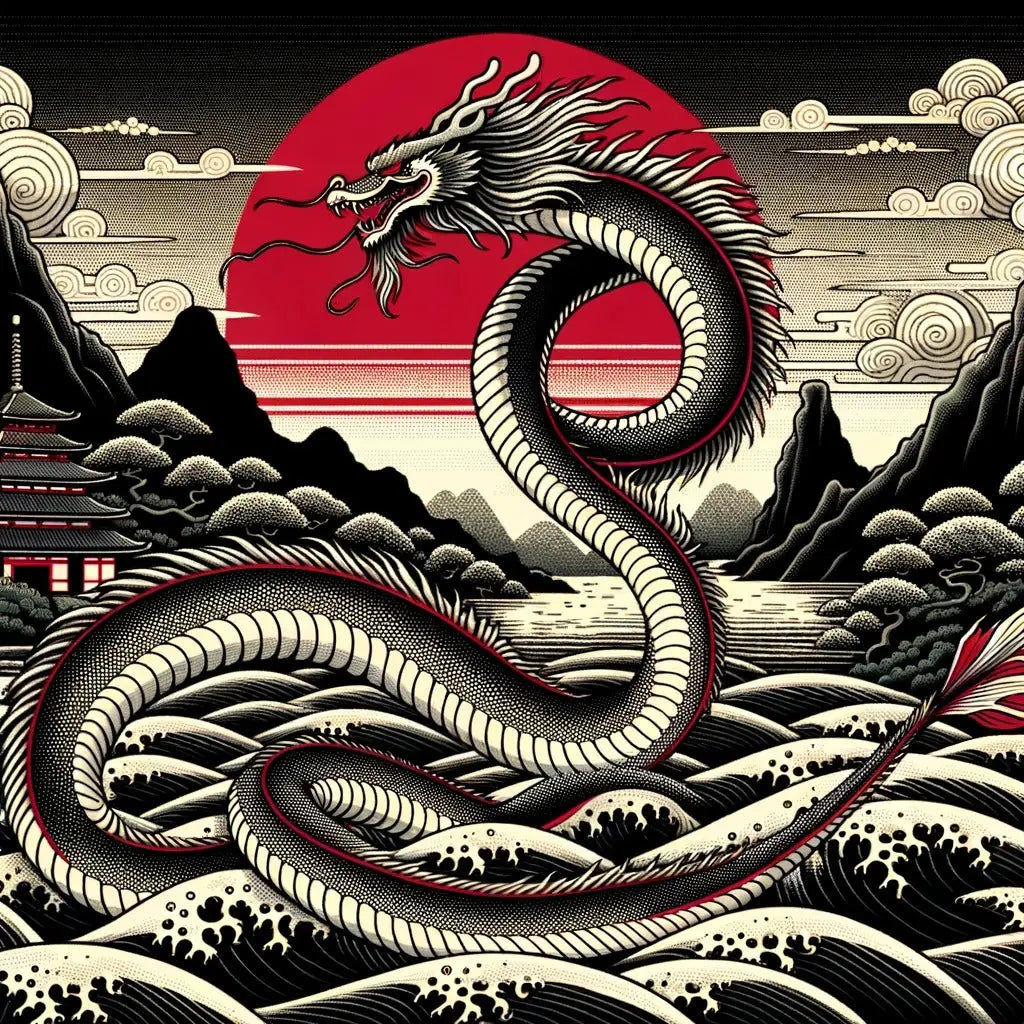 Okami - Yamata no Orochi  Mythologie, Yamata no orochi, Dragon japonais