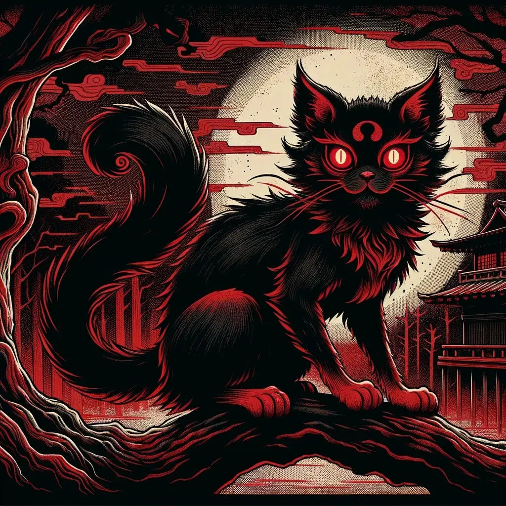 Demonic Black Panther - Dark posters with animal motifs