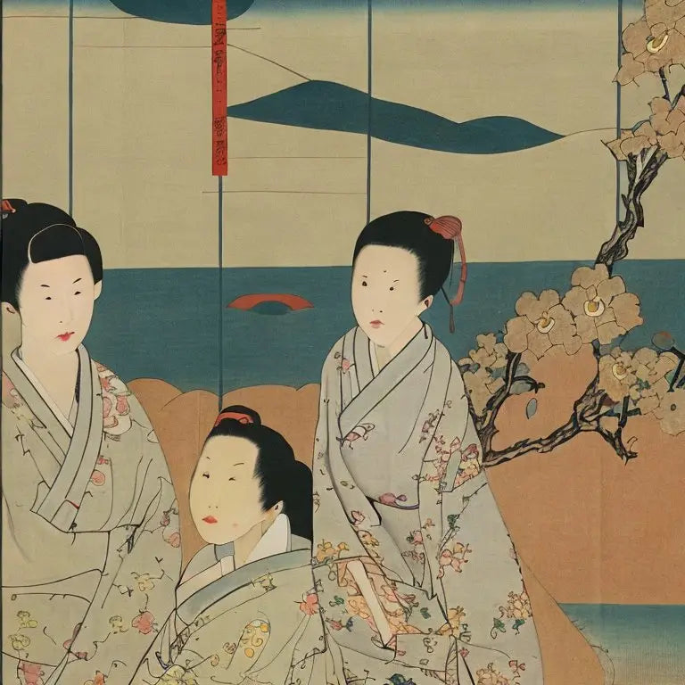 Japanese Art (Ancient Times, Influence of Buddhism and China, Edo Period,  Modern Times)
