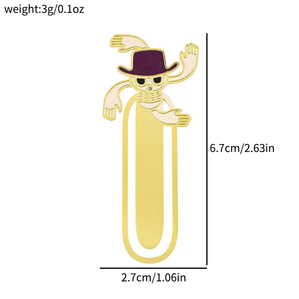 Robin Skull Anime Bookmark