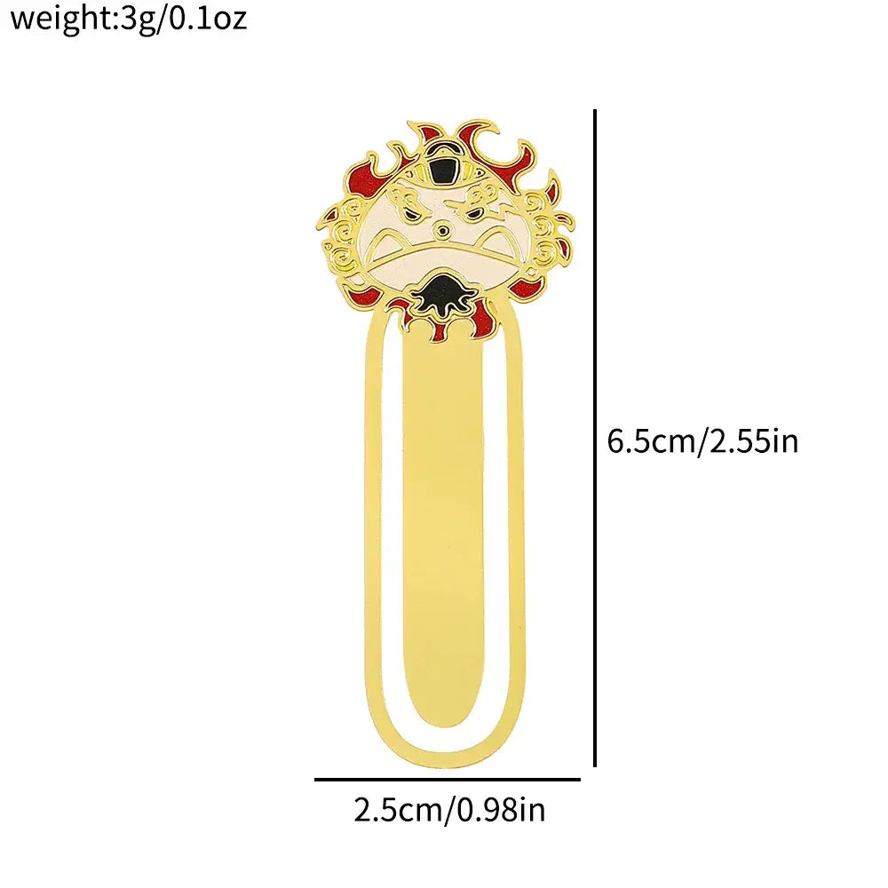 Jinbe Skull Anime Bookmark