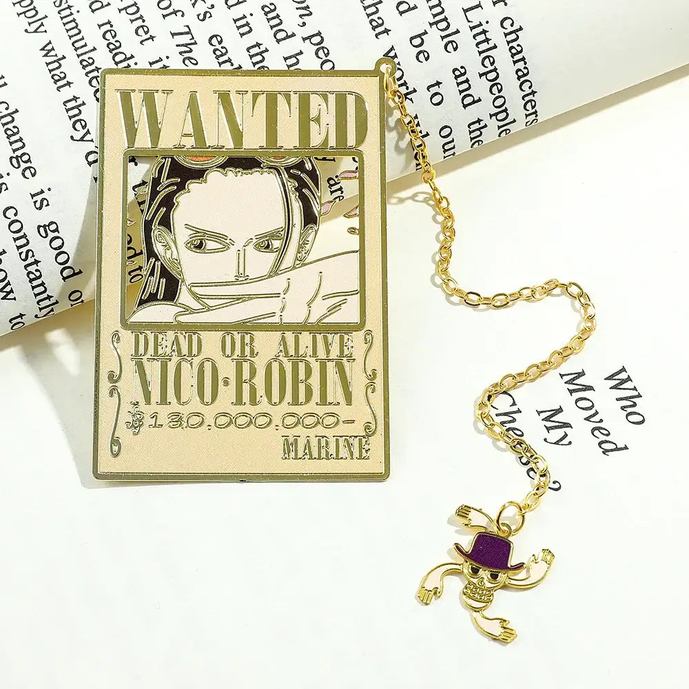 Robin Wanted Anime Bookmark