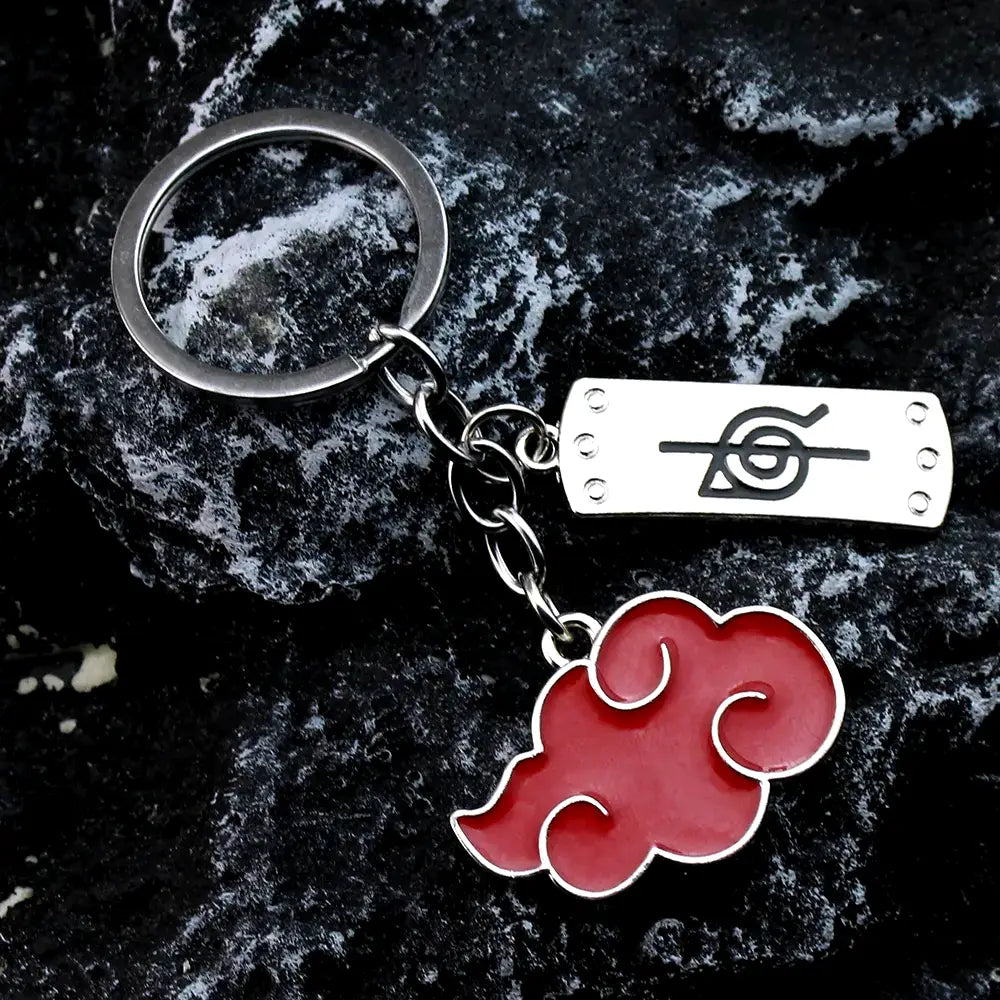 Akatsuki Cloud Headband Keychain