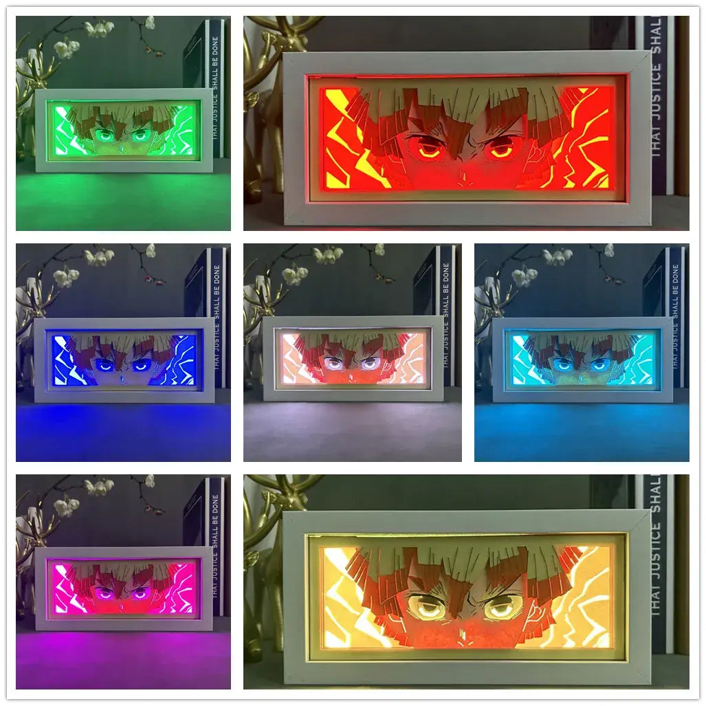 Thunderous Fearful Lightning Anime Light Box