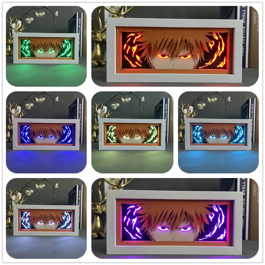 Soul Reaper Samurai Anime Light Box