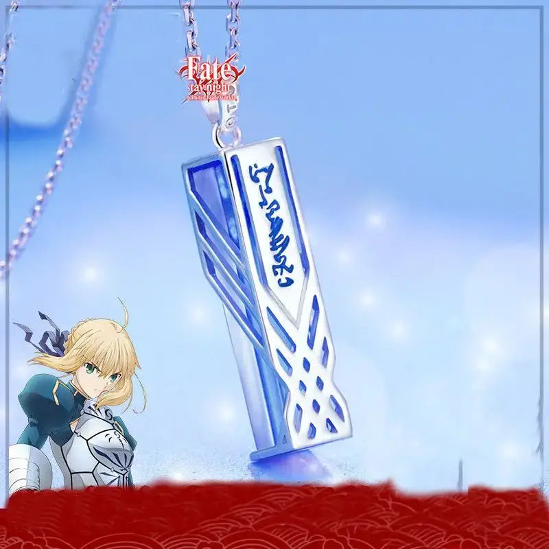 Artoria Blue Gem Necklace