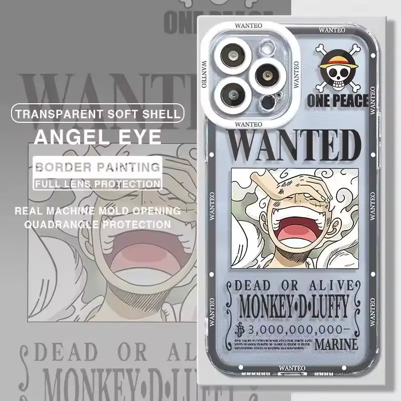 Monkey D Luffy Wanted iPhone Anime Phone Case – 🈹 JAPAN BOX Monkey D Luffy Wanted iPhone Anime Phone Case – 🈹 JAPAN BOX