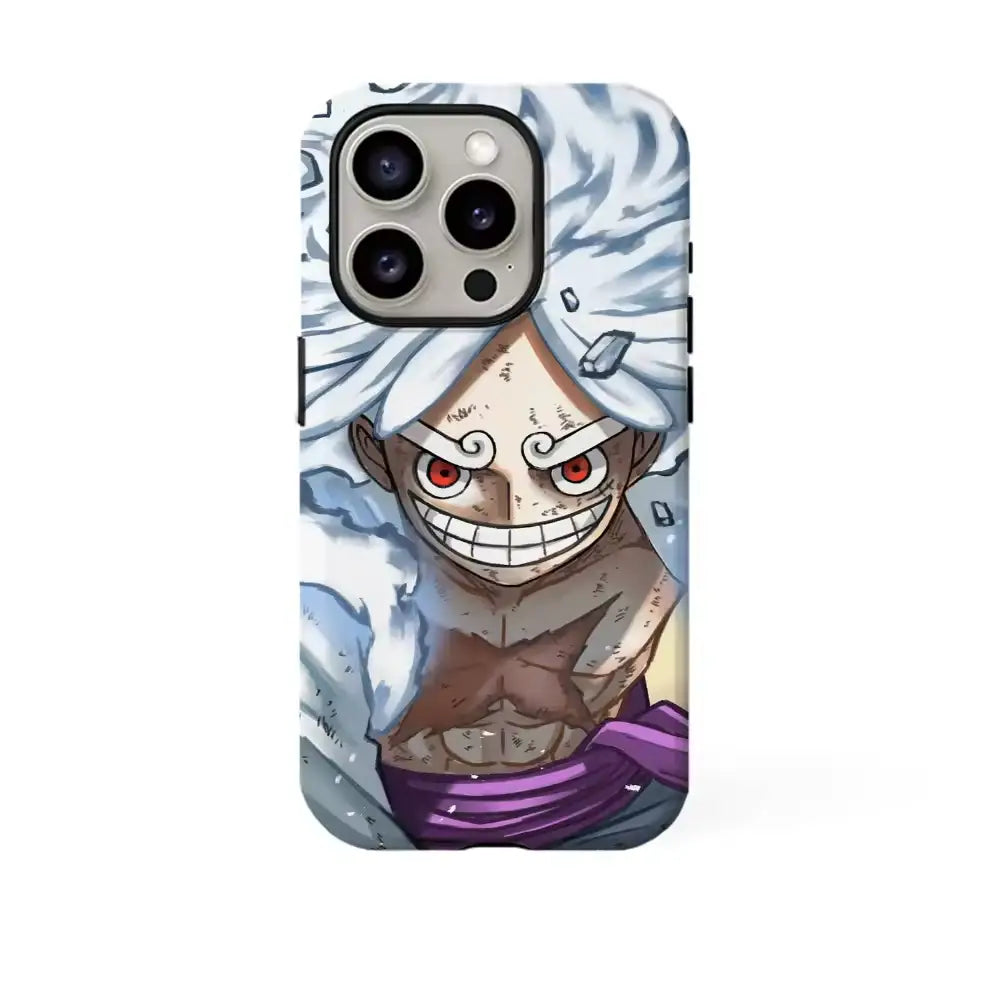 luffy gear 5 iphone case Relentless Gear 5 Luffy iPhone Anime Phone Case โ ๐น JAPAN BOX