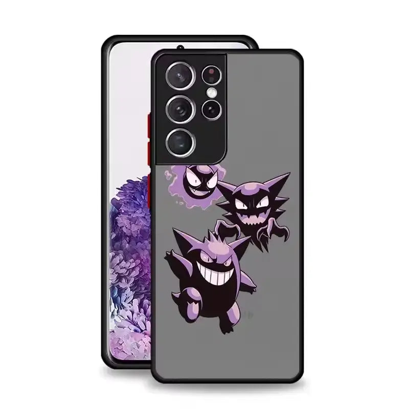 Gastly To Gengar Evolution Samsung Anime Phone Case JAPAN BOX Gastly To Gengar Evolution Samsung Anime Phone Case JAPAN BOX