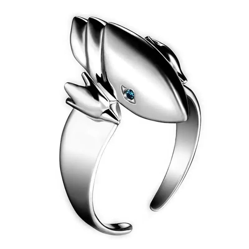 Blue-Eyes White Dragon Ring