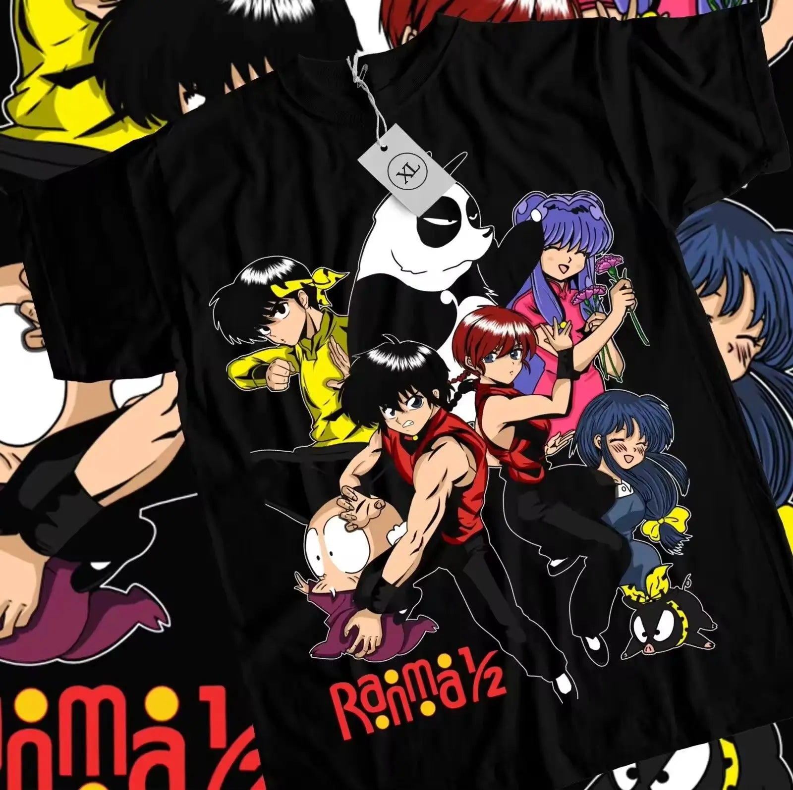 Ranma 1 2 Retro Anime Shirt JAPAN BOX ranma-1-2-retro-anime-shirt-japan-box
