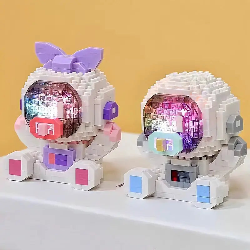 Kawaii Baby Astronaut Building Blocks