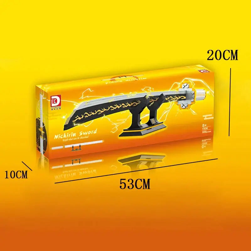 Zenitsu Agatsuma Sword Building Blocks