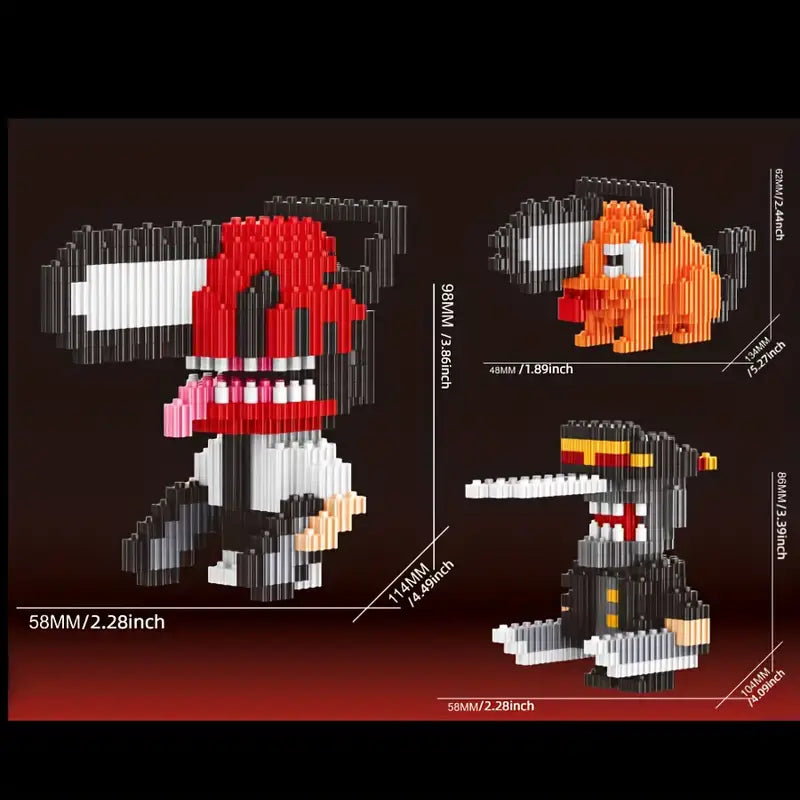 Chainsaw Rampage Building Blocks Set