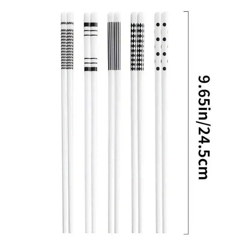 Geometric Pattern Chopsticks Set