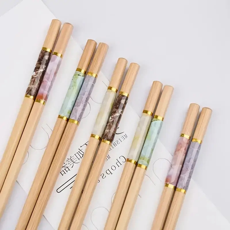 Crystal Pattern Chopsticks Set
