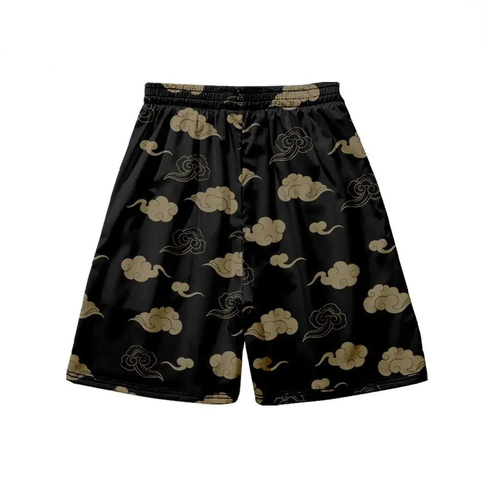 Gold Akatsuki Shorts