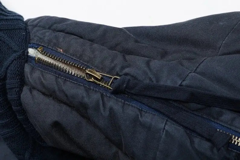 Denim Patchwork Unisex Hanten