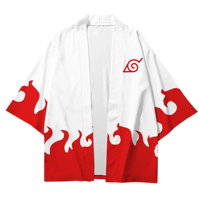 Konoha Red Fire Haori