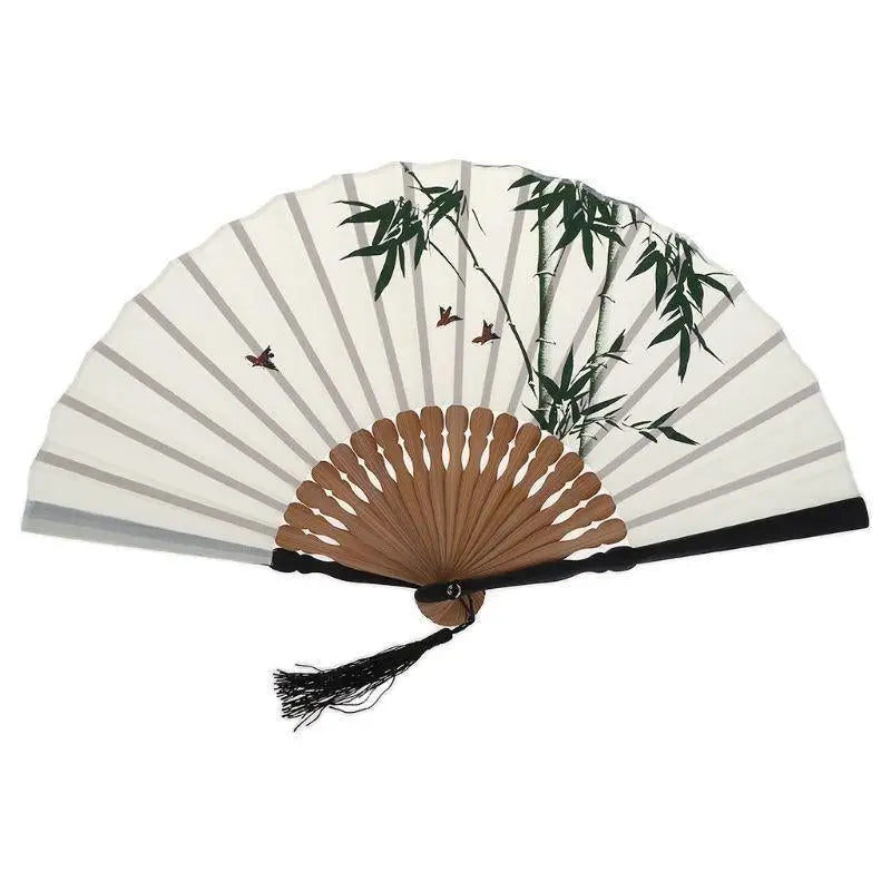 Retro Bamboo Hand Fan