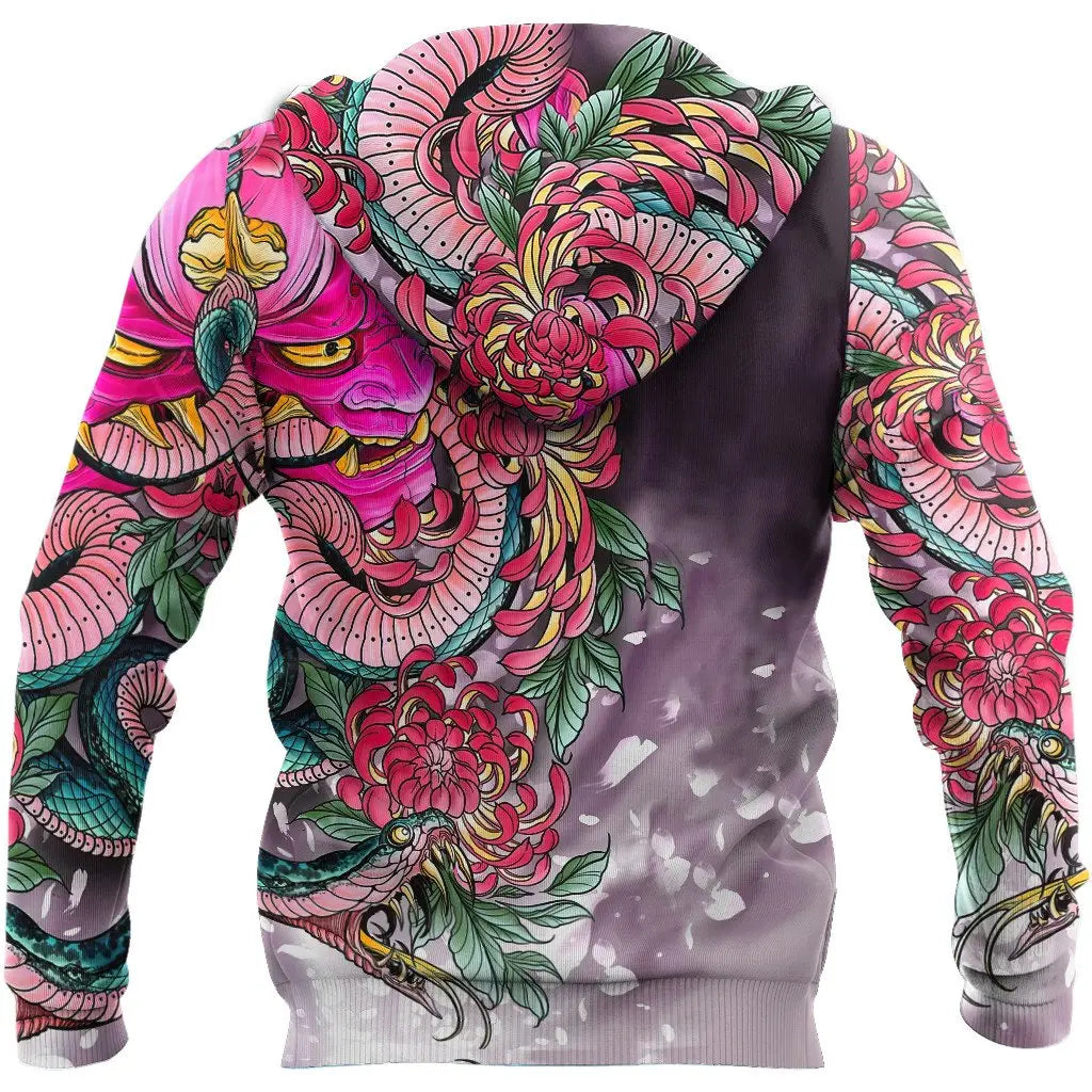 Blush of Death Irezumi Hoodie