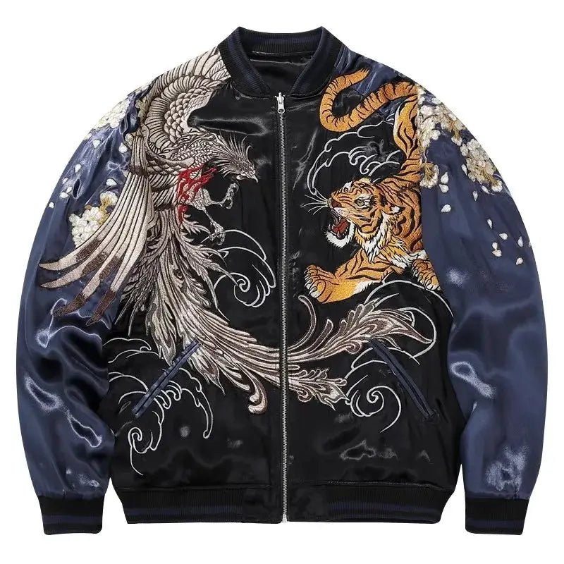 Blue Spirit of the Phoenix Sukajan Jacket