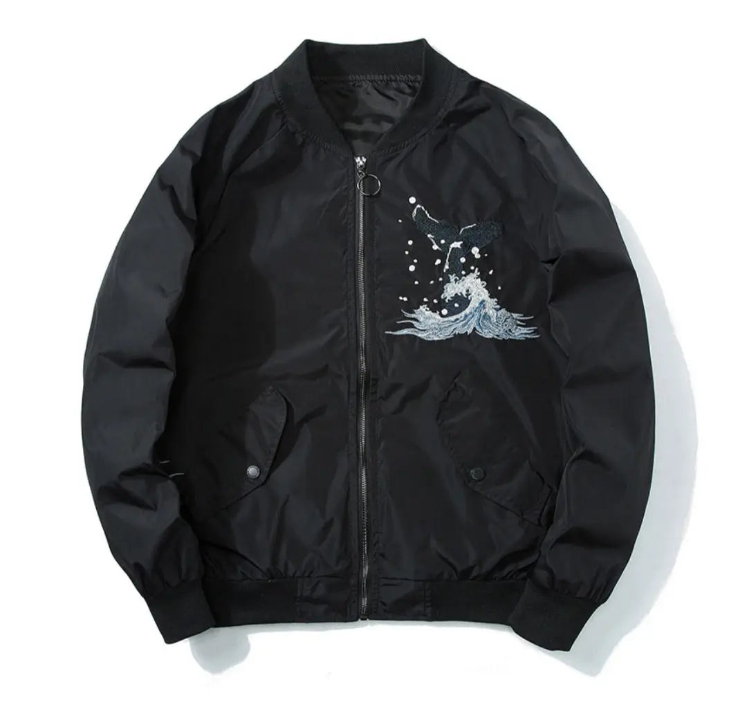 Kujira Whale Bomber Jacket