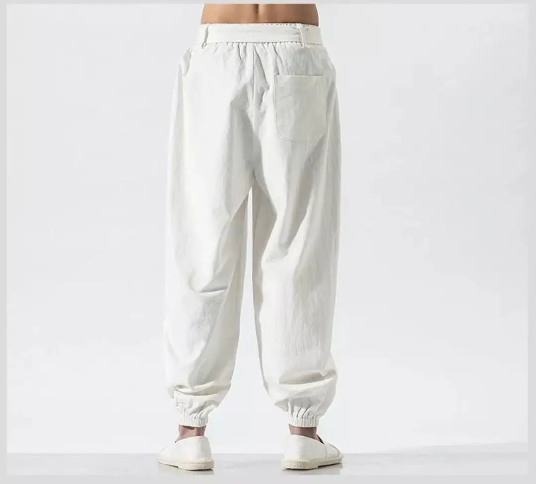 Golden Warrior Samurai Pants