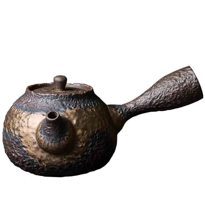 Japanese Bronze Kyusu Teapot