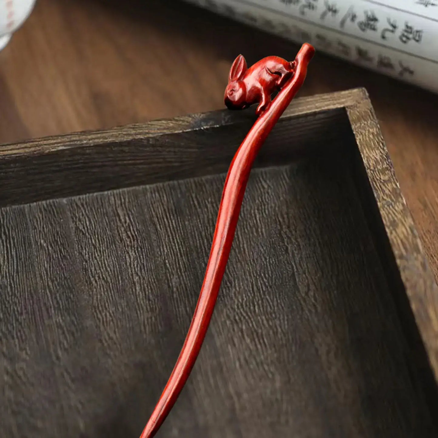 Bunny Bamboo Kanzashi