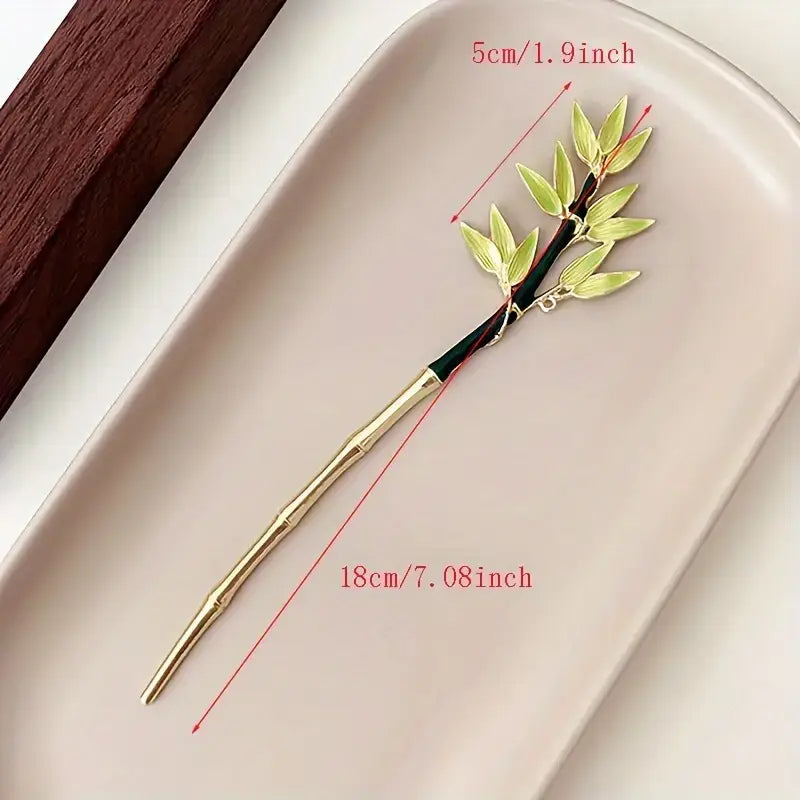 Bamboo Leaves Kanzashi
