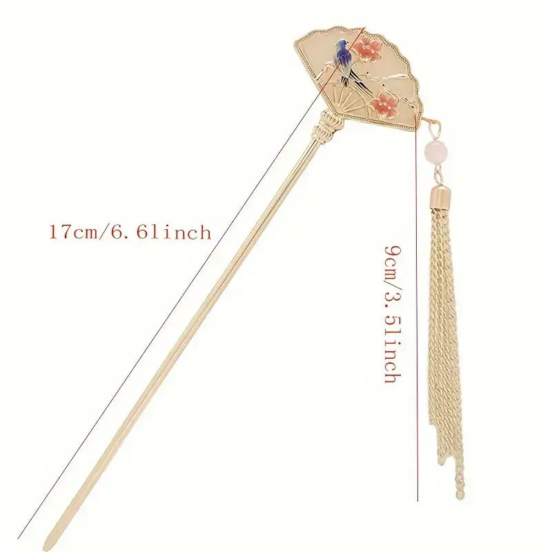 Harmonious Fan Kanzashi