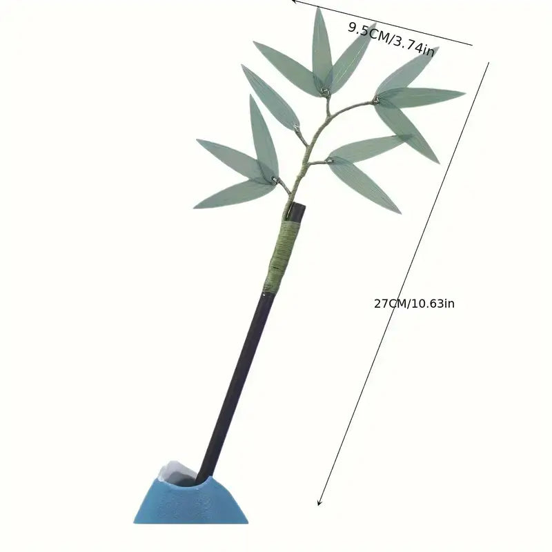 Leafy Bamboo Kanzashi