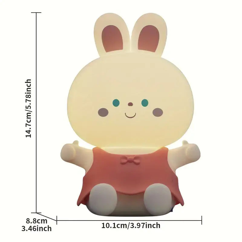 Sitting Bunny Childrenās Lamp