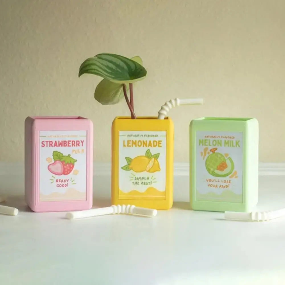 kawaii plant pots Milk Carton Kawaii Plant Pot โ ๐น JAPAN BOX