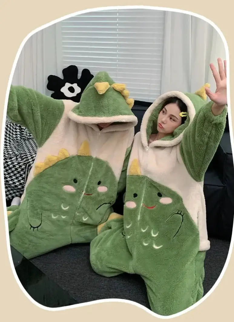 Kawaii Dino Kigurumi Onesie