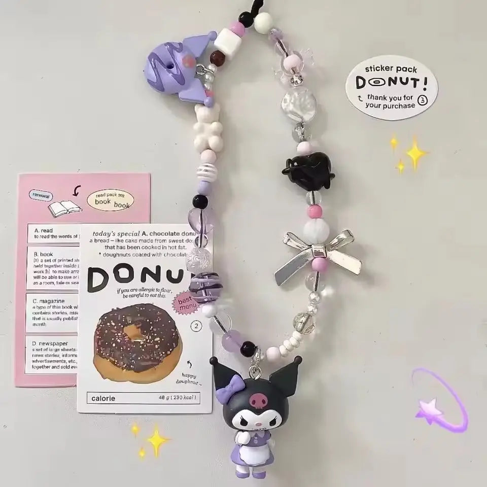Kuromi Phone Charm