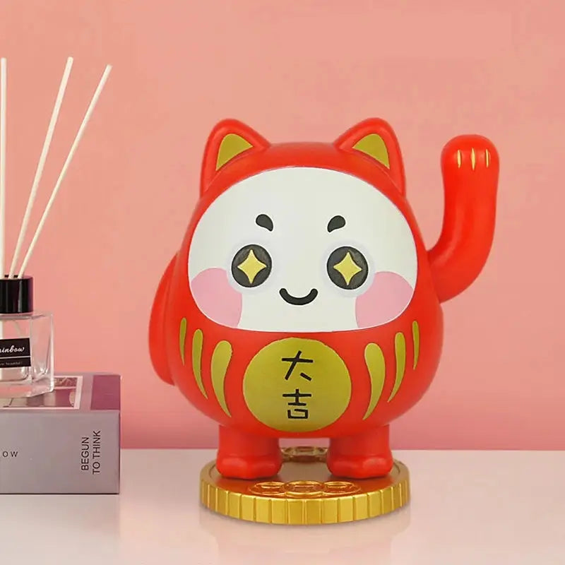 Daruma Doll Waving Lucky Cat JAPAN BOX daruma-doll-waving-lucky-cat-japan-box
