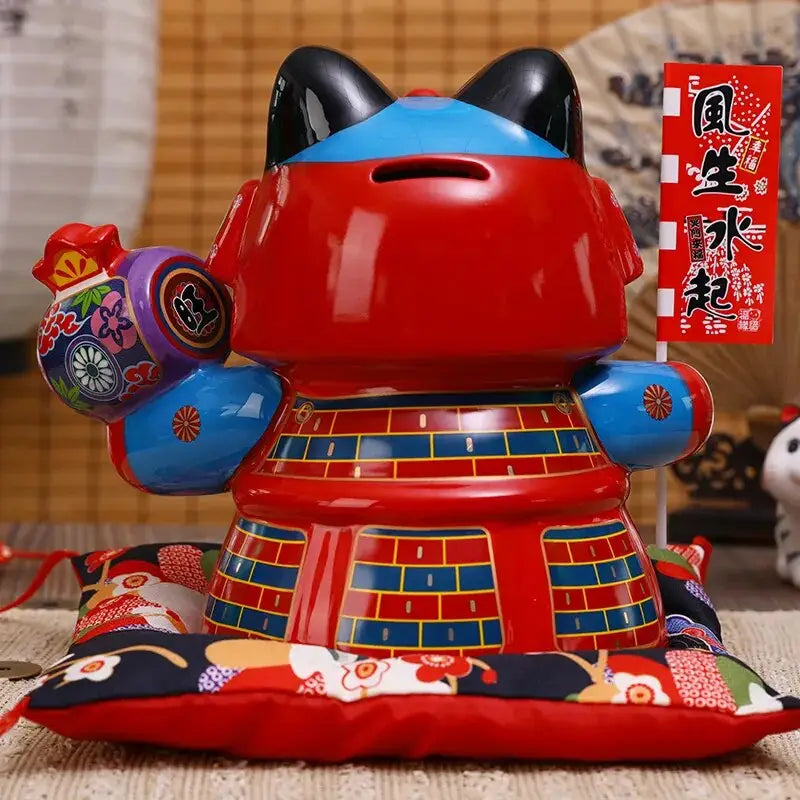 Samurai Bushi Lucky Cat