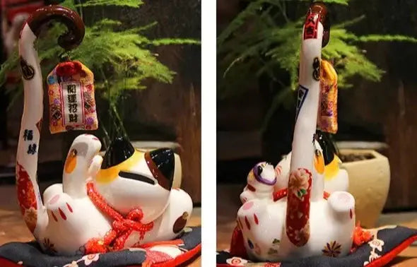 Long Tail Neko Lucky Cat