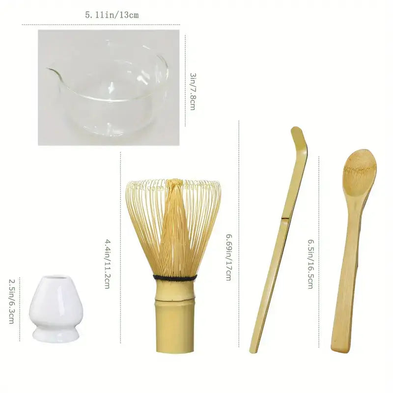 Bamboo Matcha Tea Set