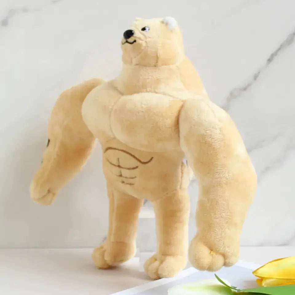 Buff Doge Meme Plush JAPAN BOX