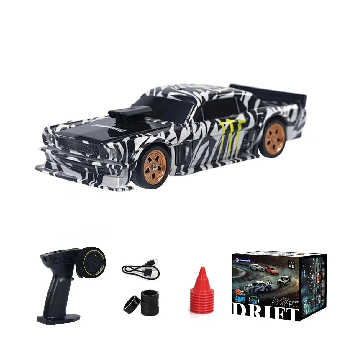 Tiger Challenger Mini RC Drift Car - Main Image