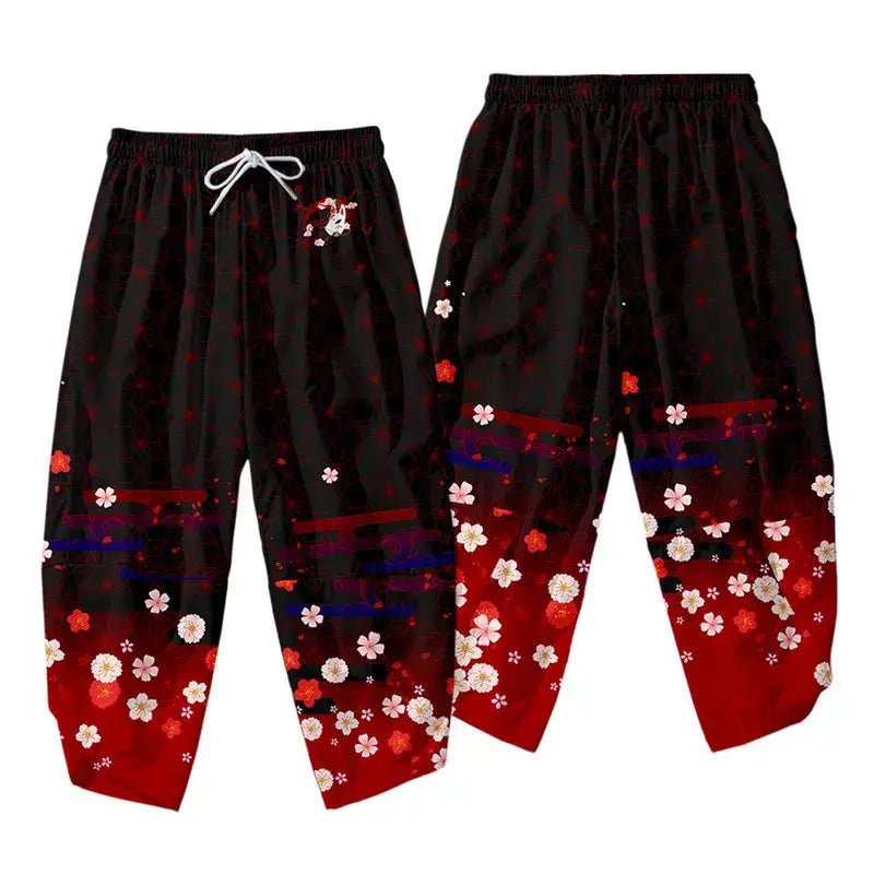 Sakura Kitsune Haori Pants Set