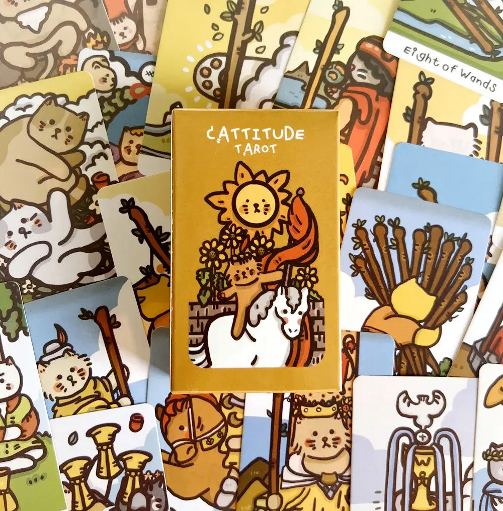 Cattitude Kawaii Tarot Cards
