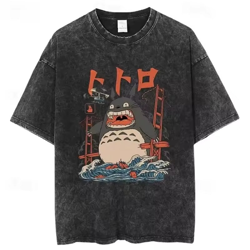 Totoro Godzilla Anime Shirt