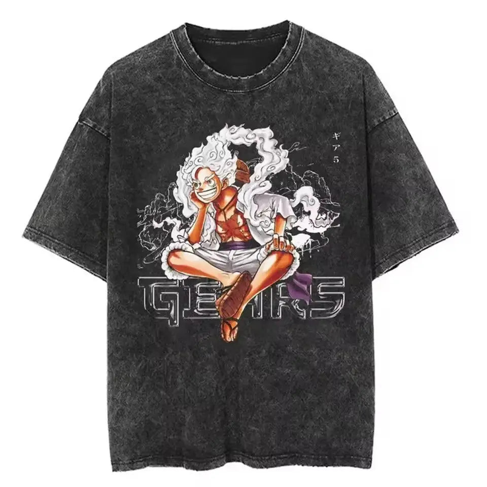 top gear anime Gear 5 Luffy Anime Shirt – 🈹 JAPAN BOX