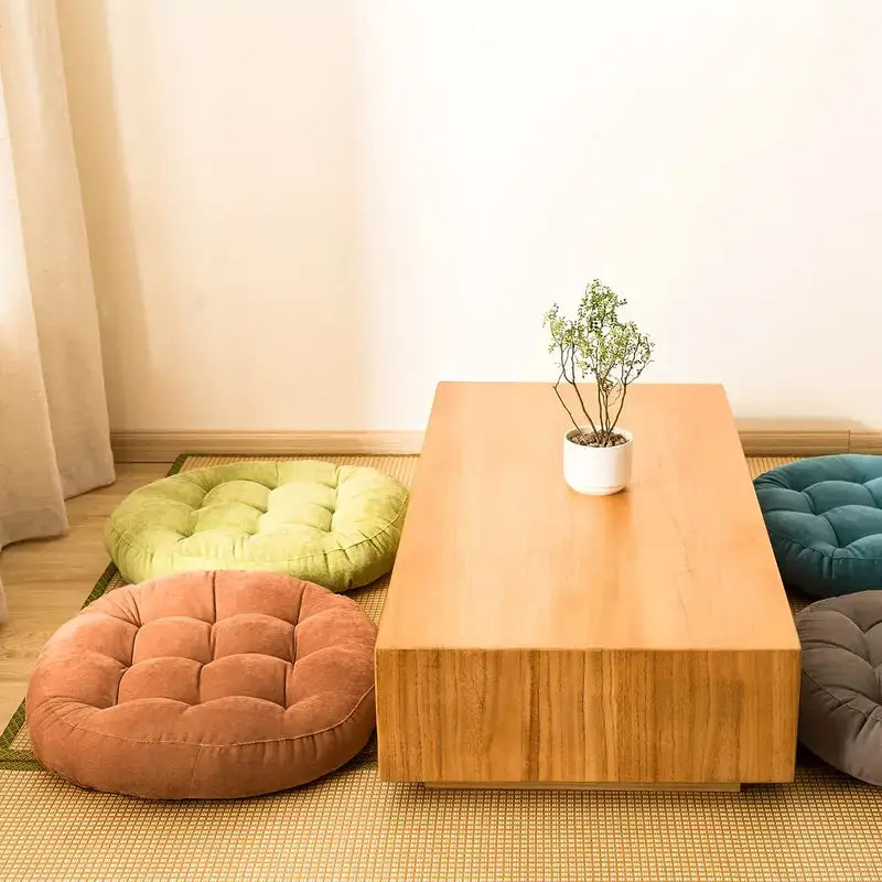 Charcoal Grey Meditation Zabuton