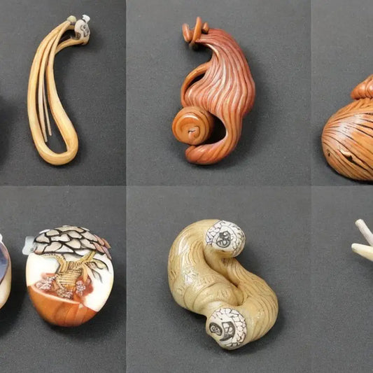 Netsuke : les sculptures miniatures finement détaillées du Japon