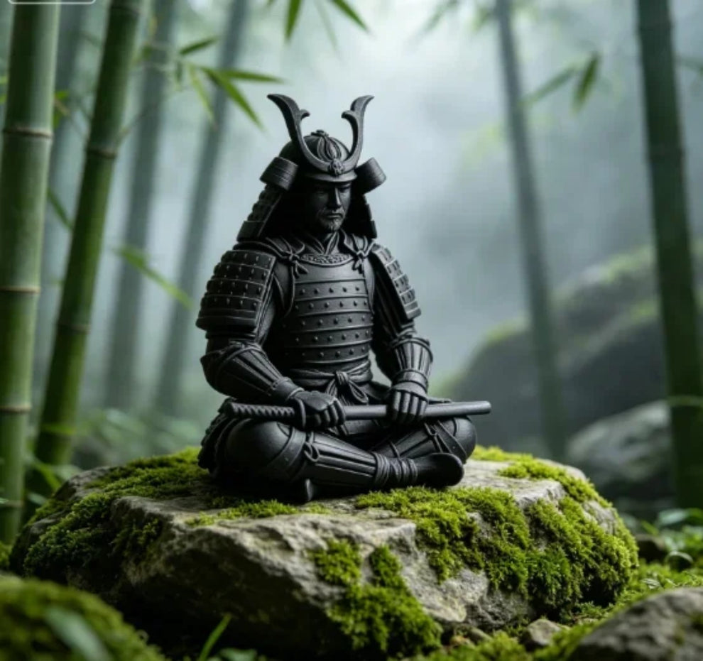 Zen Sitting Samurai Figure – 🈹 JAPAN BOX